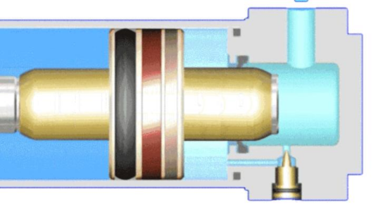 Pneumatic cylinder with pivot mount Pneumatic cylinder with pivot mount